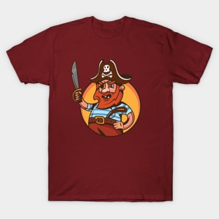 Toothless pirate captain T-Shirt